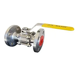 Three Piece Design Ball Valve Flanged End
