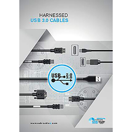 Harnessed USB 3.0 Cables