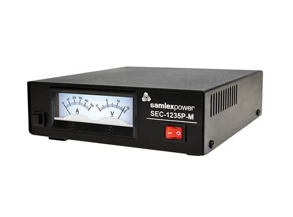 30 Amp Switching Power Supply with Backlit Meter