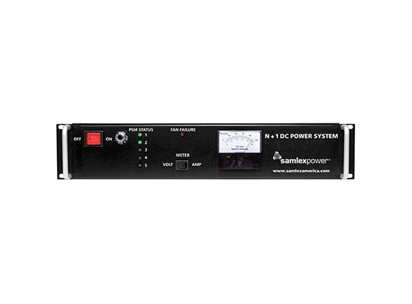 40 Amp Rack Mount Power Supply with N+1 and battery back-up