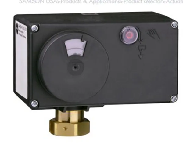 5825 Electric actuator with fail-safe action