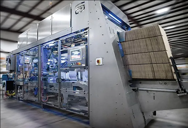 HIGH SPEED HORIZONTAL CASE PACKER