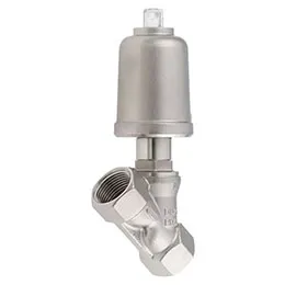 Type 7010–Pneumatically operated angle seat valve