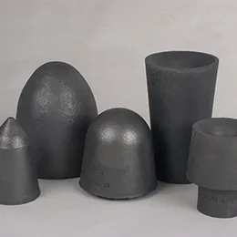 graphite-fireclay stoppers and nozzles