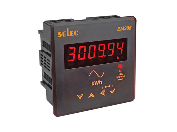 6 Digit LED Energy meter EM306