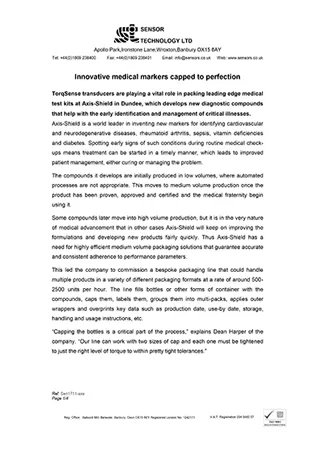 Innovative medical markers capped to perfection
