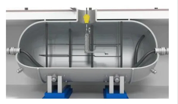 Telescopic jibs for intervention in confined environments