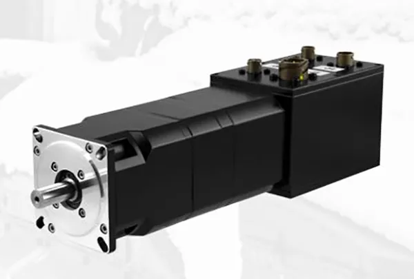 MIL engine with integrated electronics