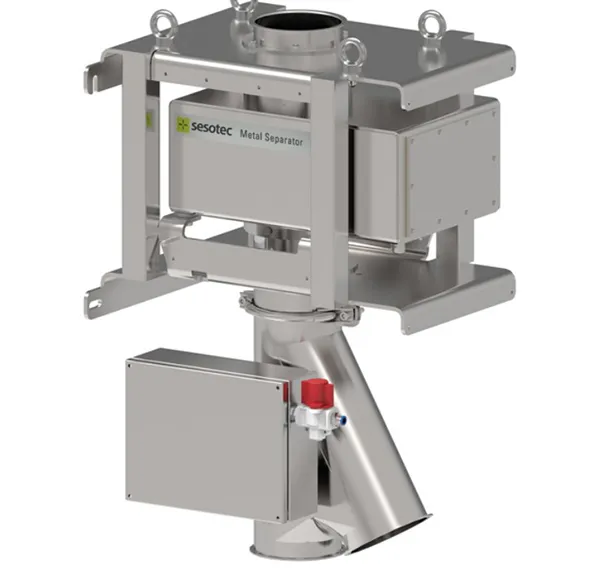 Metal detection systems for free-fall applications