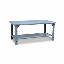 Adjustable-Height Shop Table