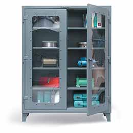 Clear-View Storage Cabinet