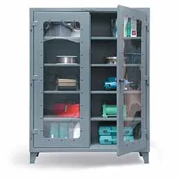 Clear-View Storage Cabinet