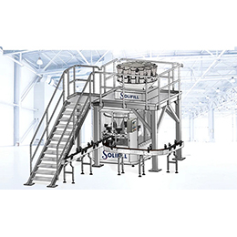 Solifill rotary multi-head weigher based filling machine