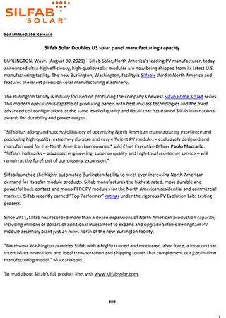 NR_Silfab opens third North America production facility Final