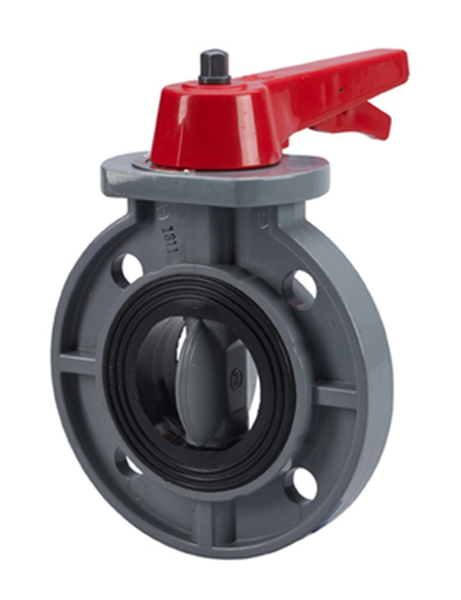 Plastic Butterfly Valves - Manual