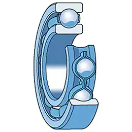 Stainless steel deep groove ball bearings