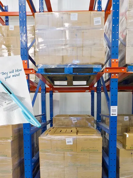 Drive-in pallet rack