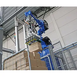 Parcel picking robot