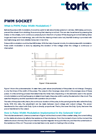 Solenoid PWM Socket