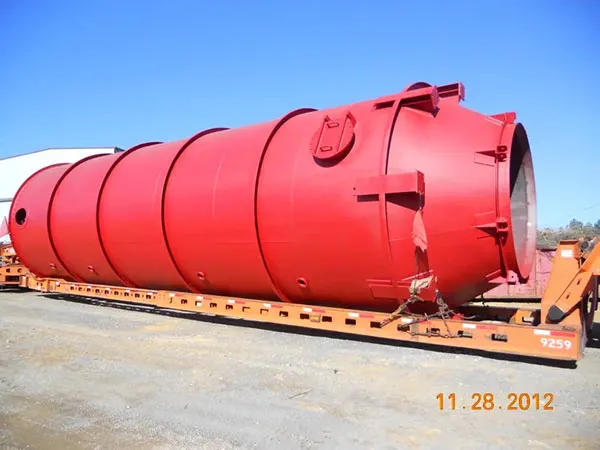 Custom oxide storage tanks