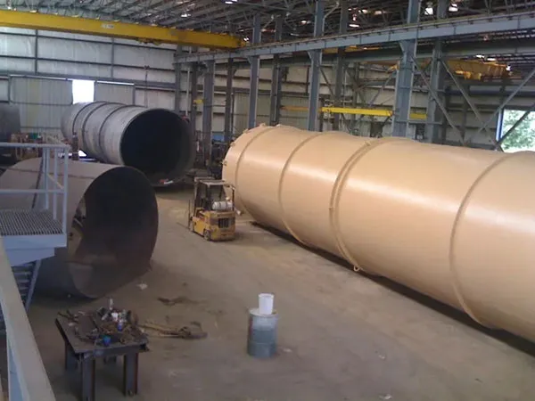 Molasses silos