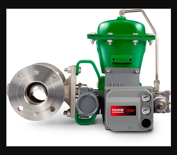 Fisher Vee Ball V150 control valve