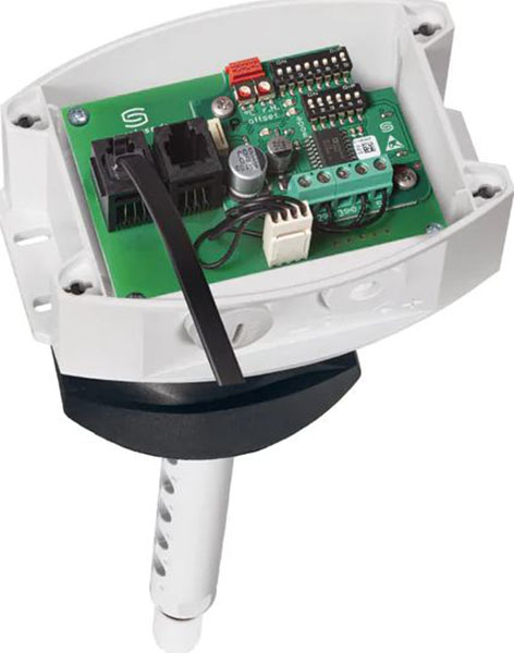 Duct humidity- and temperature sensors HYGRASGARD® KFTF-Modbus-RJ12