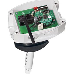 Duct humidity- and temperature sensors HYGRASGARD® KFTF-Modbus-RJ12