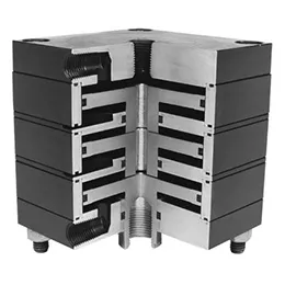 space savers square line multistage-upgradeable pneumatic cylinders