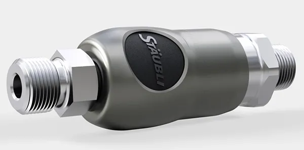 Safety compressed air quick coupling RSI