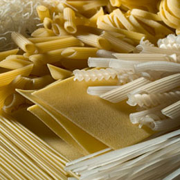 Dry gluten free pasta lines
