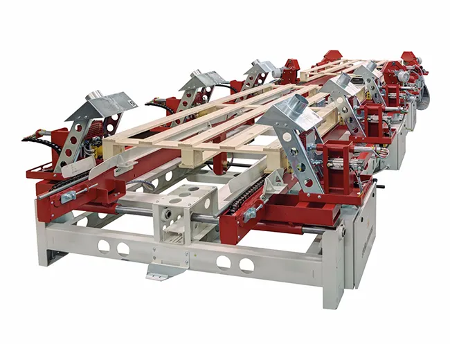 SMOP Pallet Machining Line