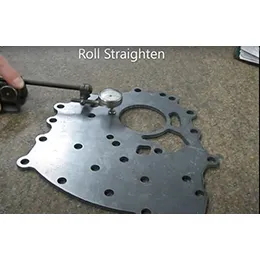 Metal Straightening & Flattening