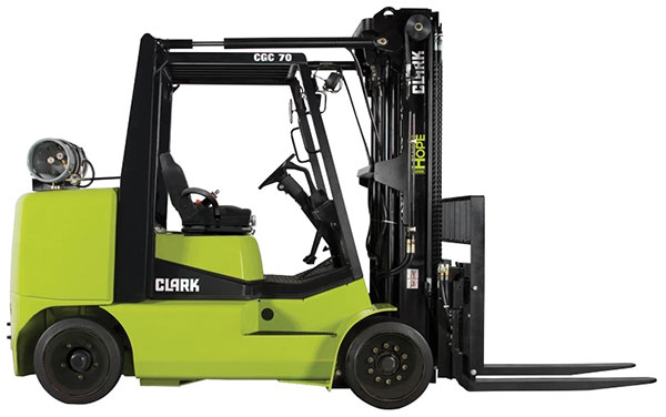 Clark CGC Heavy Cushion Tire Forklift