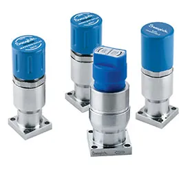 High-Purity, High-Flow Gas Regulators (HF Series)