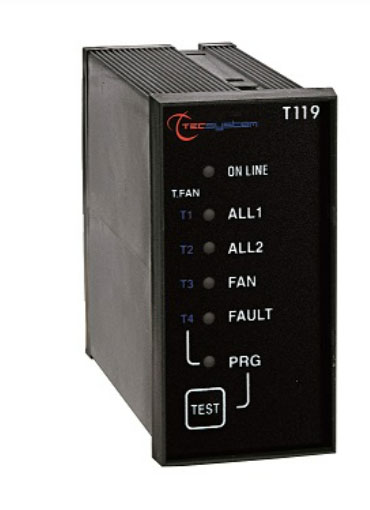 T119-T119 DIN Electrical connections