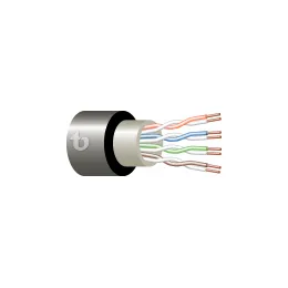 Cat. 5e 4x2x24/1 AWG U/UTP Low temperature PVC/FR-UV PE (Preliminary)