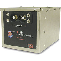 TI59 Aircraft Dry-Cell Battery