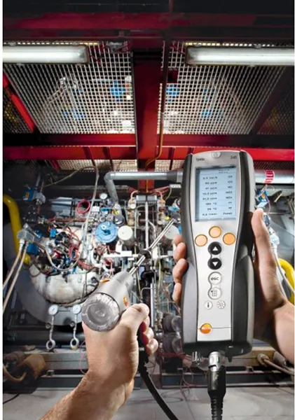 Efficient service measurements with the testo 340