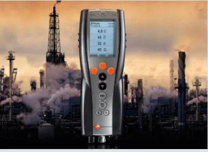 The emission analyzer testo 350