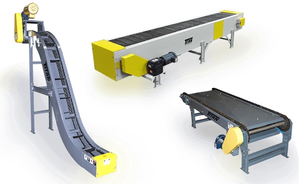 Chain belt conveyor