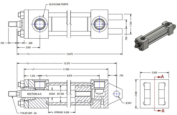 NFPA Hydraulic Cylinders