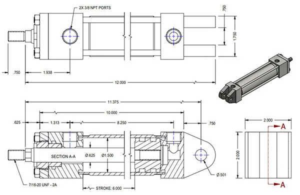 NFPA Pneumatic Cylinders