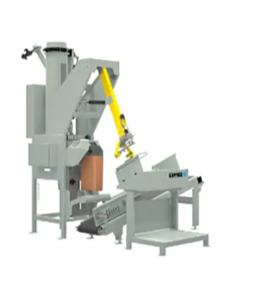 Automatic bagging machine for valve bag - ILERSAC VBF