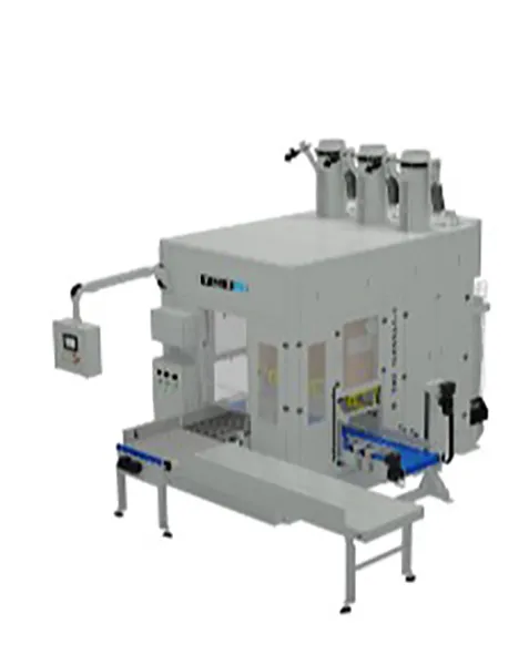 Automatic valve bag filling machine - ILERSAC VBF ROBOSONIC