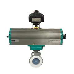 Chemically Resistant Butterfly Valves 710F