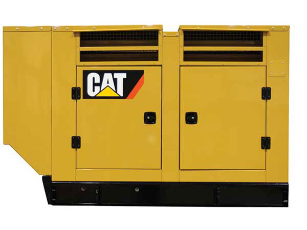 CAT 60kw enclosed generator