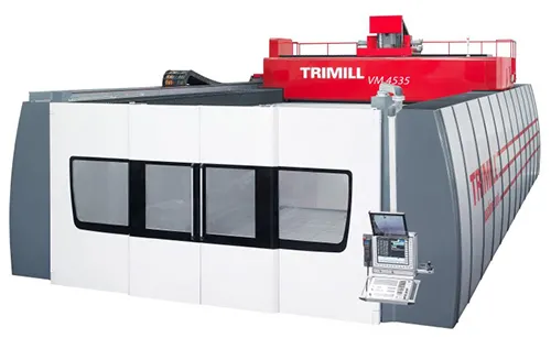 5 Axis vertical Milling Machine with Changeable Head VM 4535