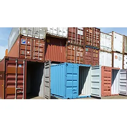 10ft Long Used Fabricated Containers