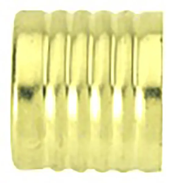 Brass Ribbed